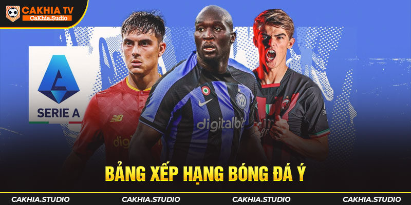 Bảng xếp hạng bóng đá Ý