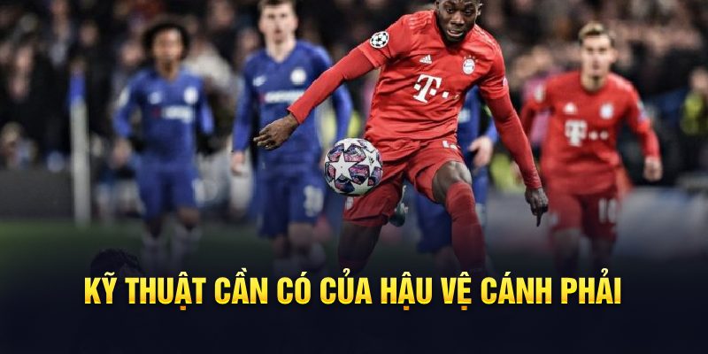 Ảnh: Kỹ thuật cần có của hậu vệ cánh phải