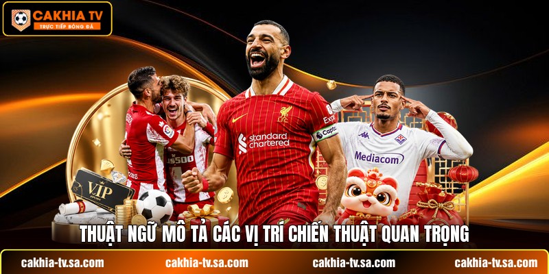 Thuật ngữ mô tả các vị trí chiến thuật quan trọng