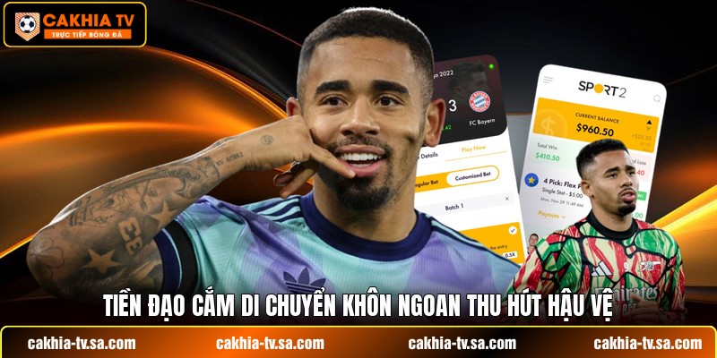 Tiền đạo cắm di chuyển khôn ngoan thu hút hậu vệ